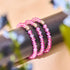Rosa | 925 Sterling Silber | Meerjungfrau Glasperlenarmband